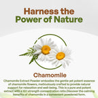 Premium herbal relaxation powder imported from USA for stress relief and sleep quality.