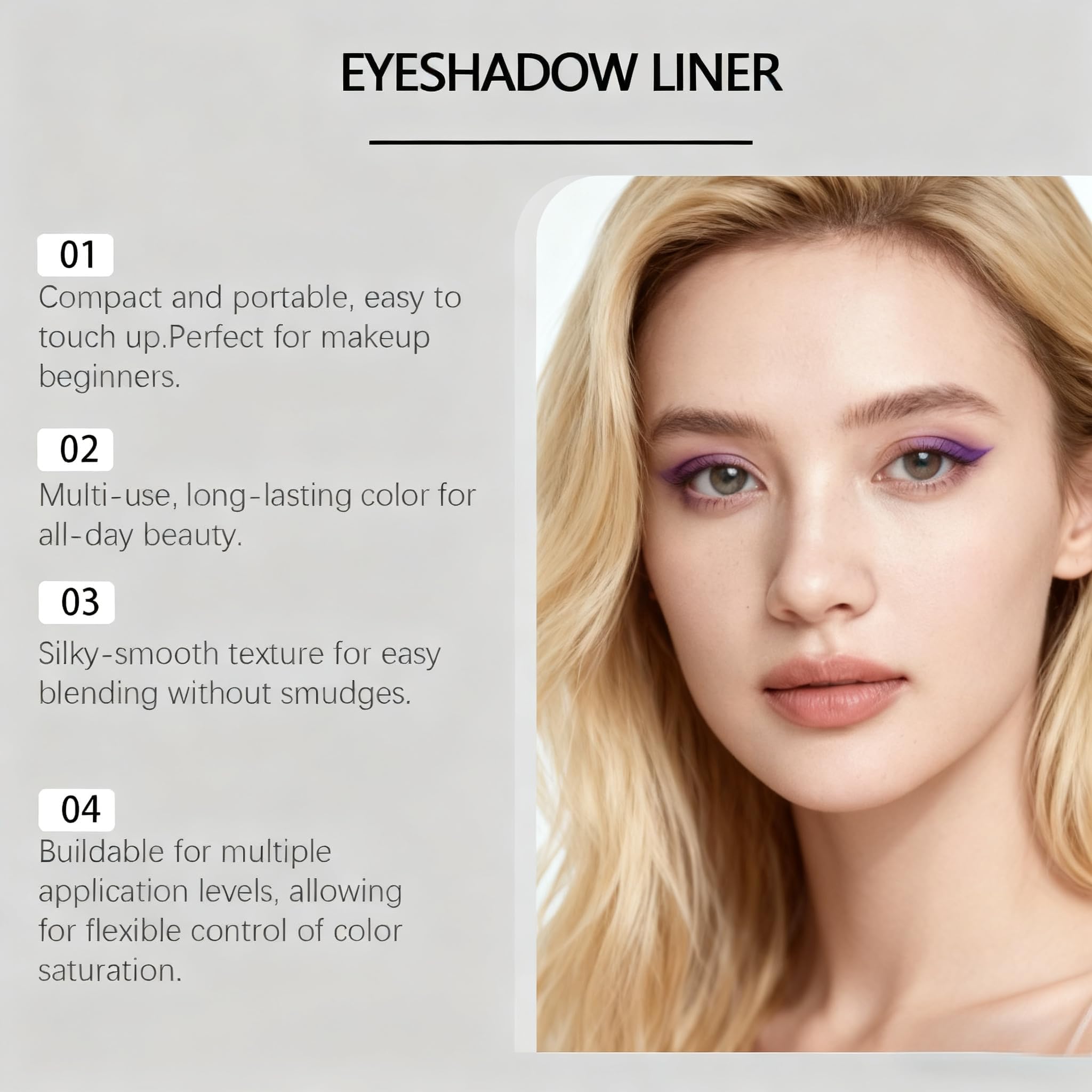 Rexibuz plum eyeshadow and eyeliner duo stick packaging