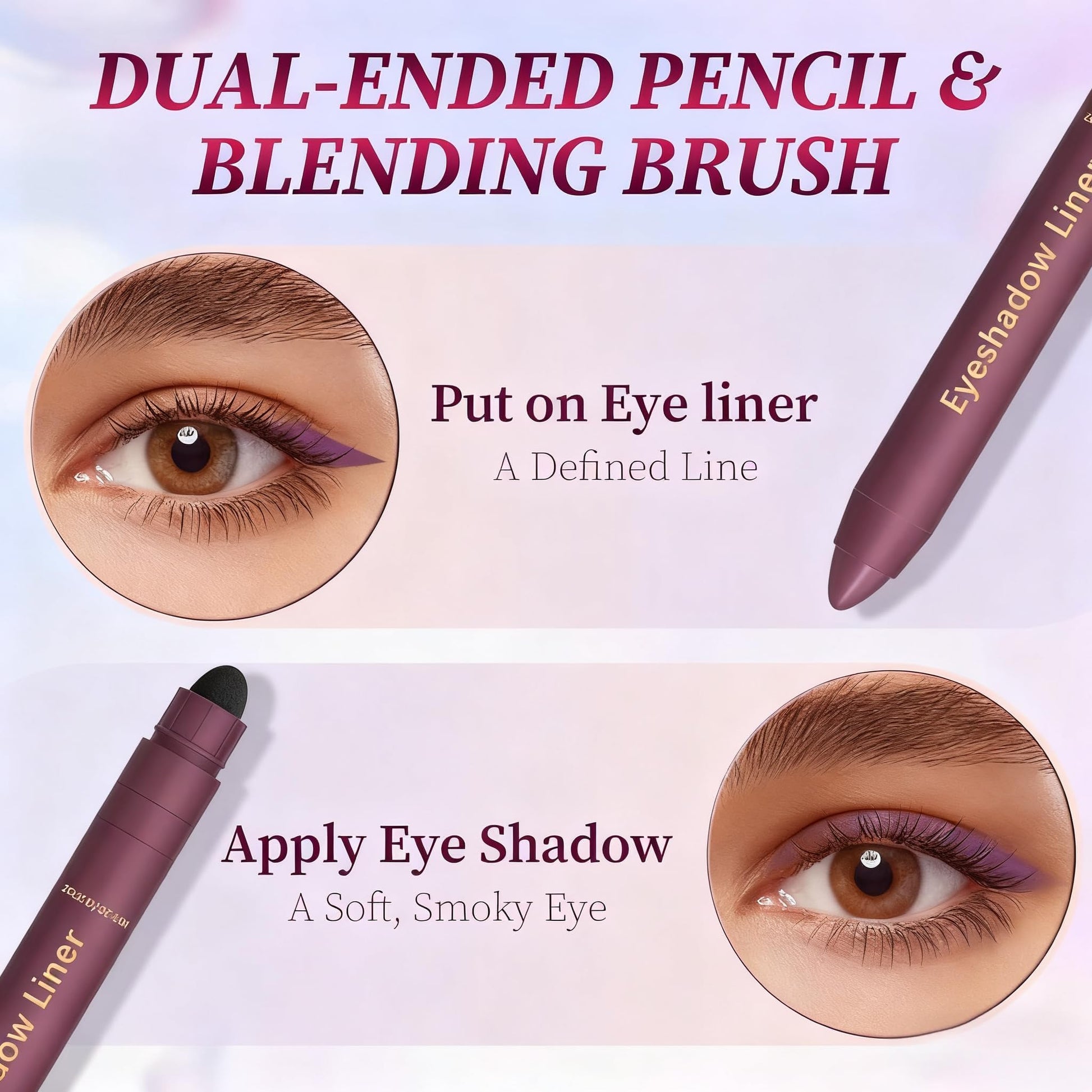 Close up of Rexibuz eyeshadow stick applicator tip