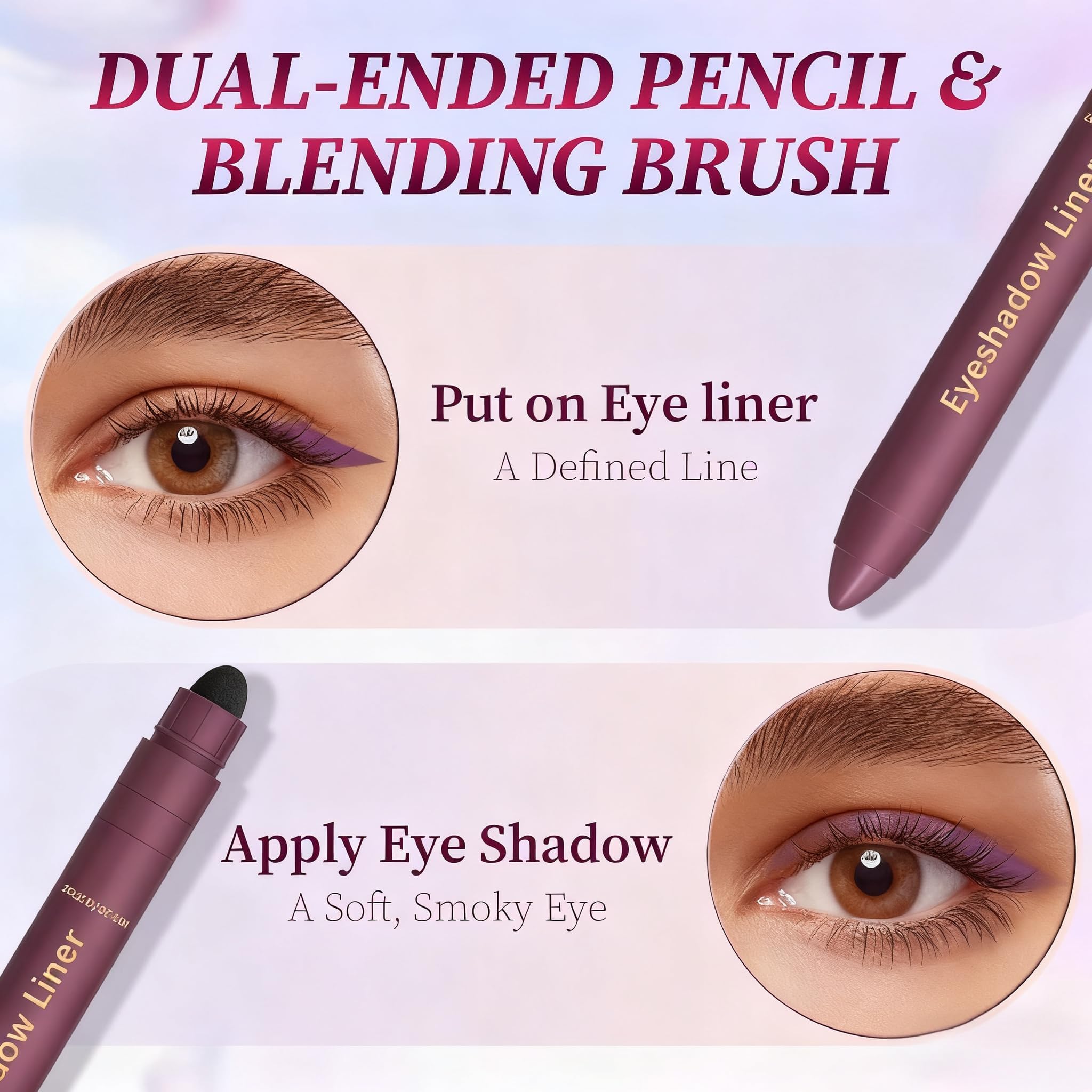 Close up of Rexibuz eyeshadow stick applicator tip