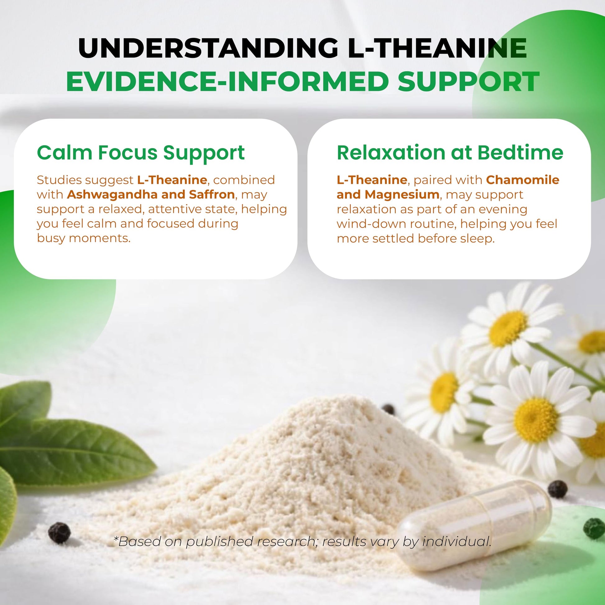 Ultra Herbs L-Theanine 150 capsules package highlighting the non-GMO certification