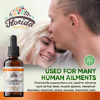 Florida Herbs Chamomile Extract 670mg label showing supplement facts