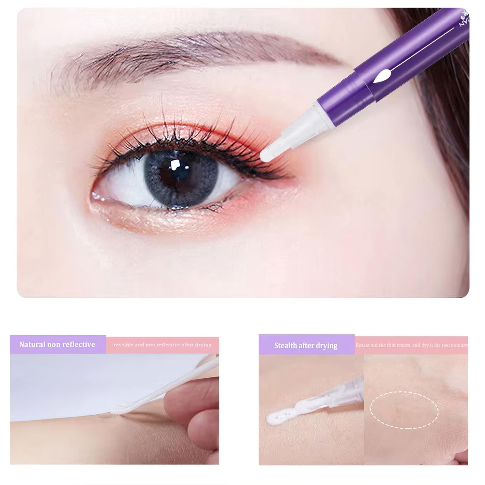 Ylapagne eyelid shaping cream with applicator tool