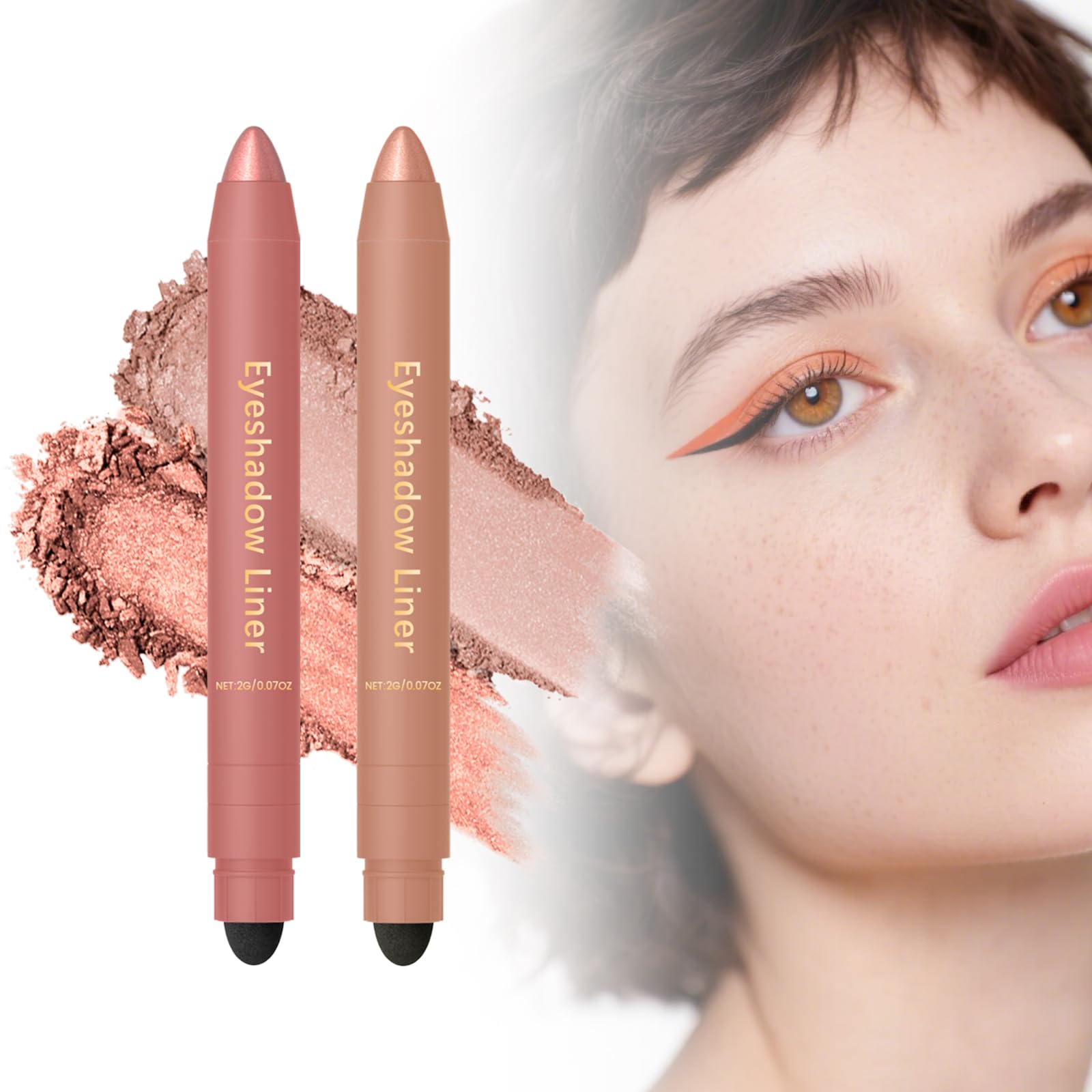 Baisen Diary eyeshadow stick waterproof texture detail