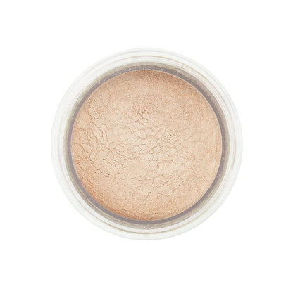 Bellapierre mineral shimmer powder swatch on skin