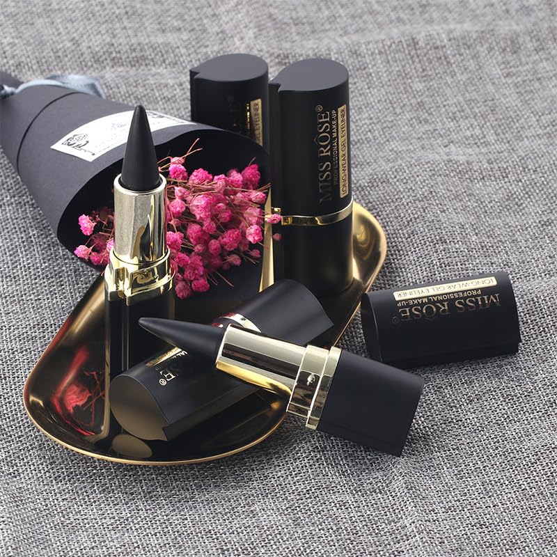 Portable lipstick-shaped gel eyeliner stick design