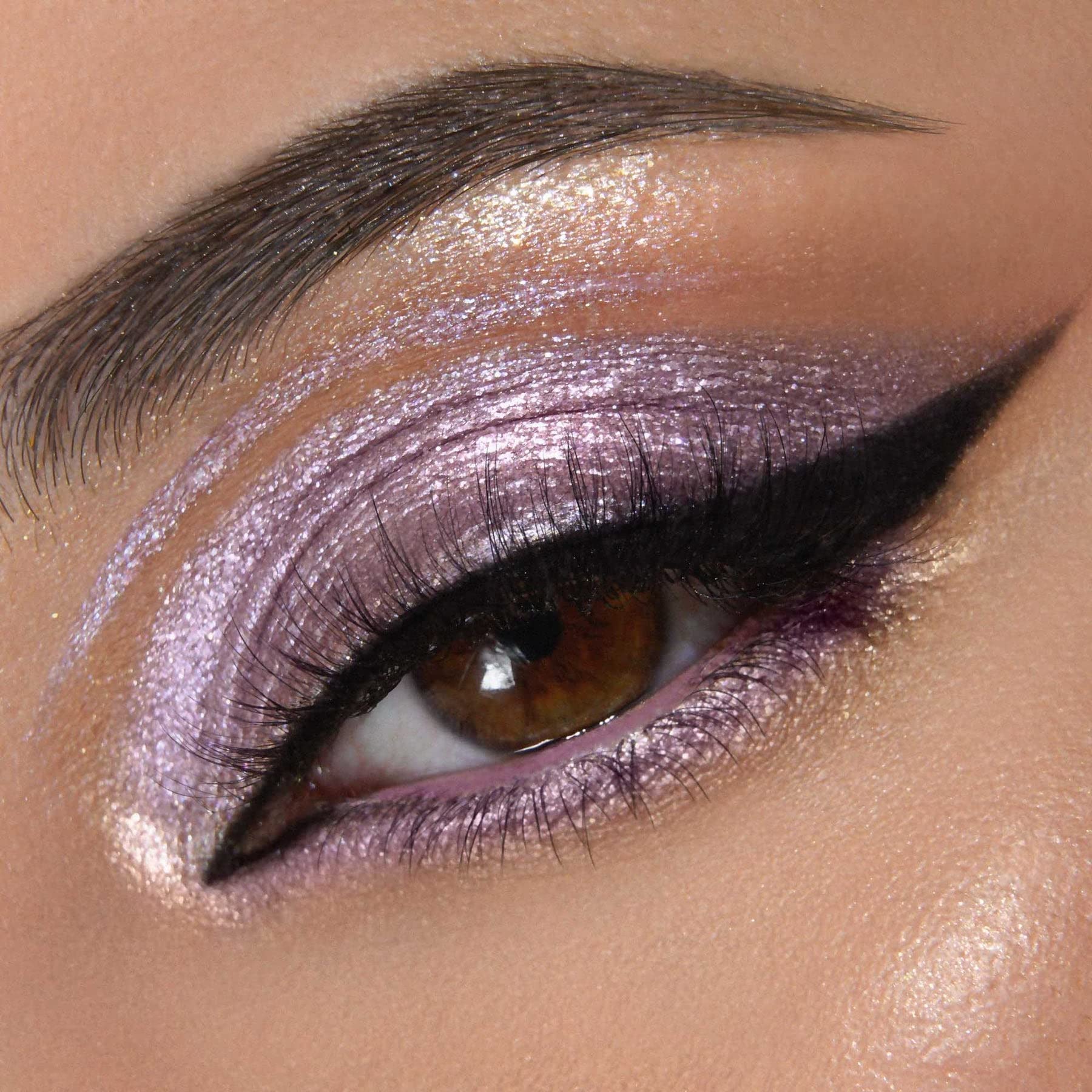 Moira Lucent Cream Shadow Alpha swatch demonstrating texture and shimmer finish.