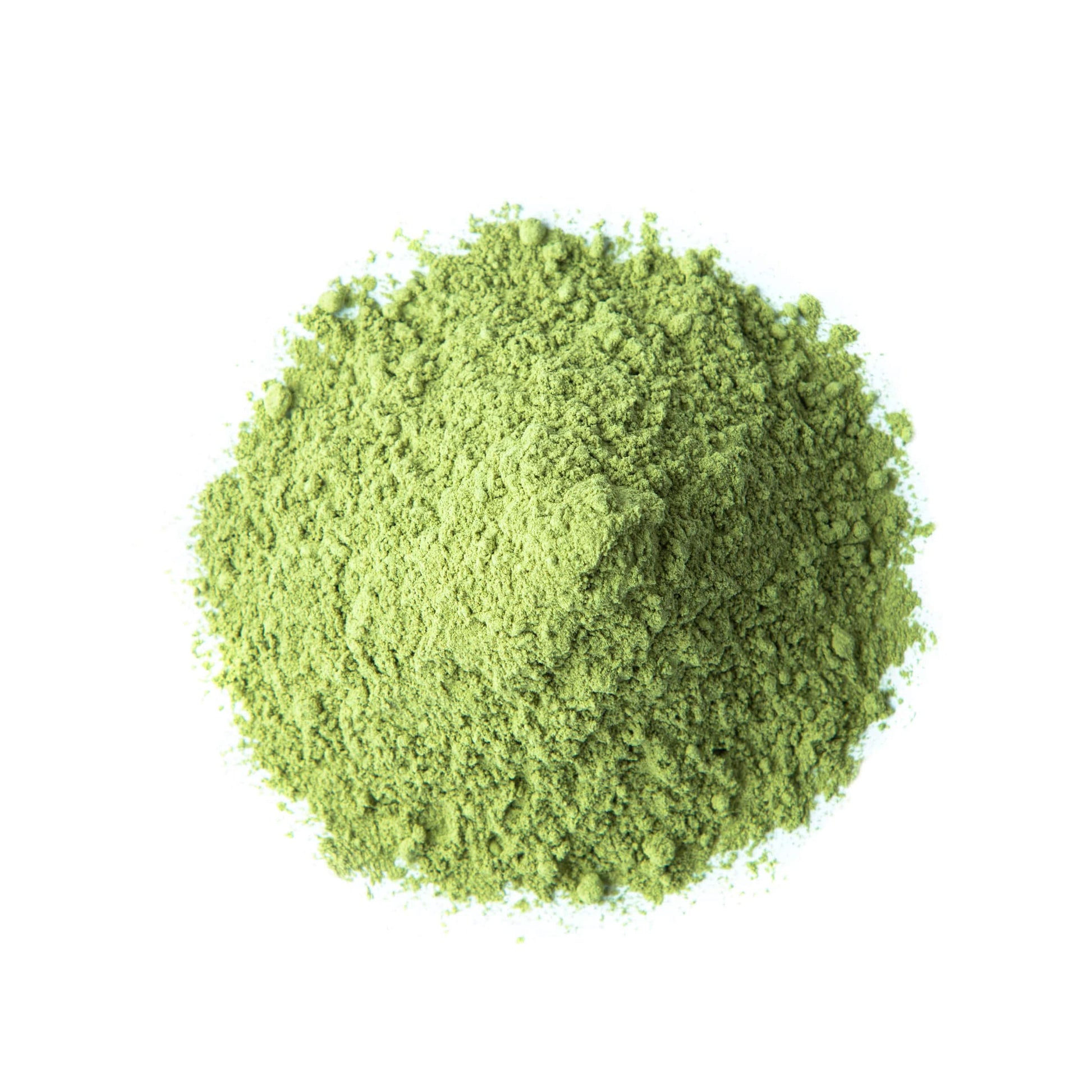 Close up of Food To Live alfalfa barley and wheatgrass powder texture