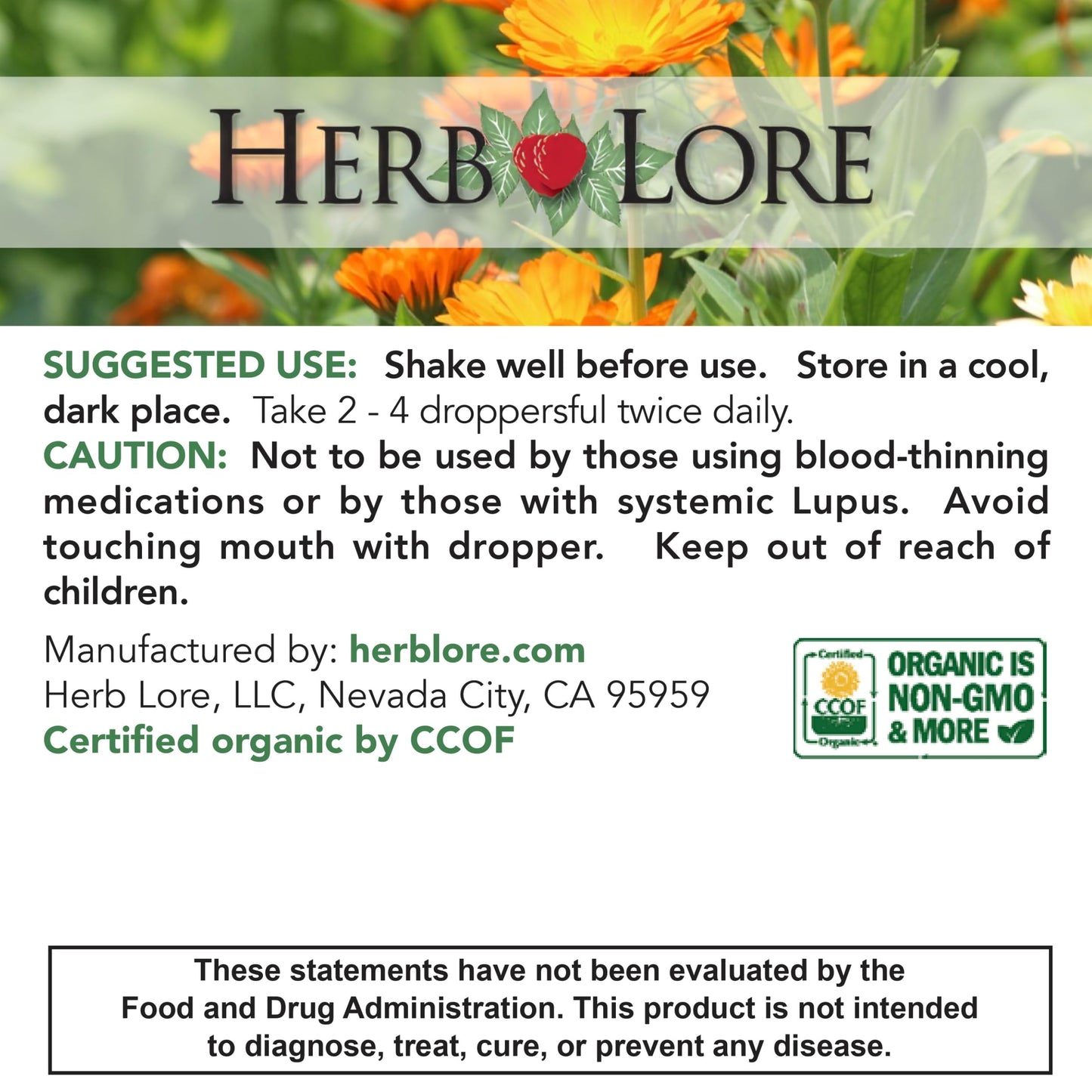 Authentic Herb Lore USA imported supplement