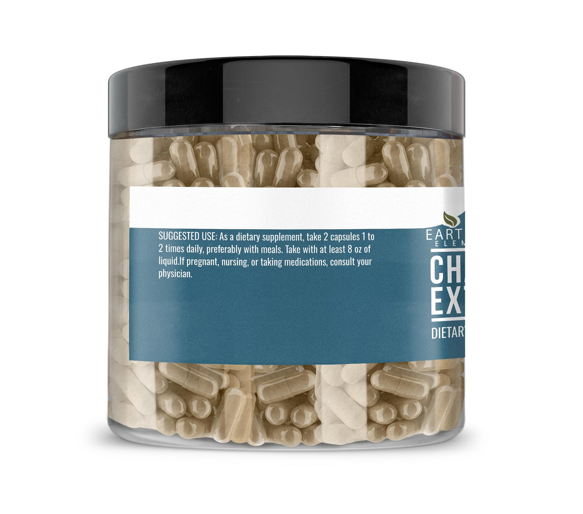Concentrated pure chamomile extract 200 capsules packaging highlighting the 100 day supply.