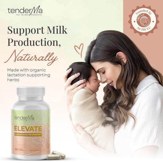 TenderMa Elevate 60 vegan capsules packaging