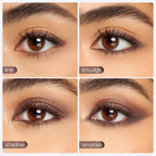 Model demonstrating smoky eye look using MySite shadow liner