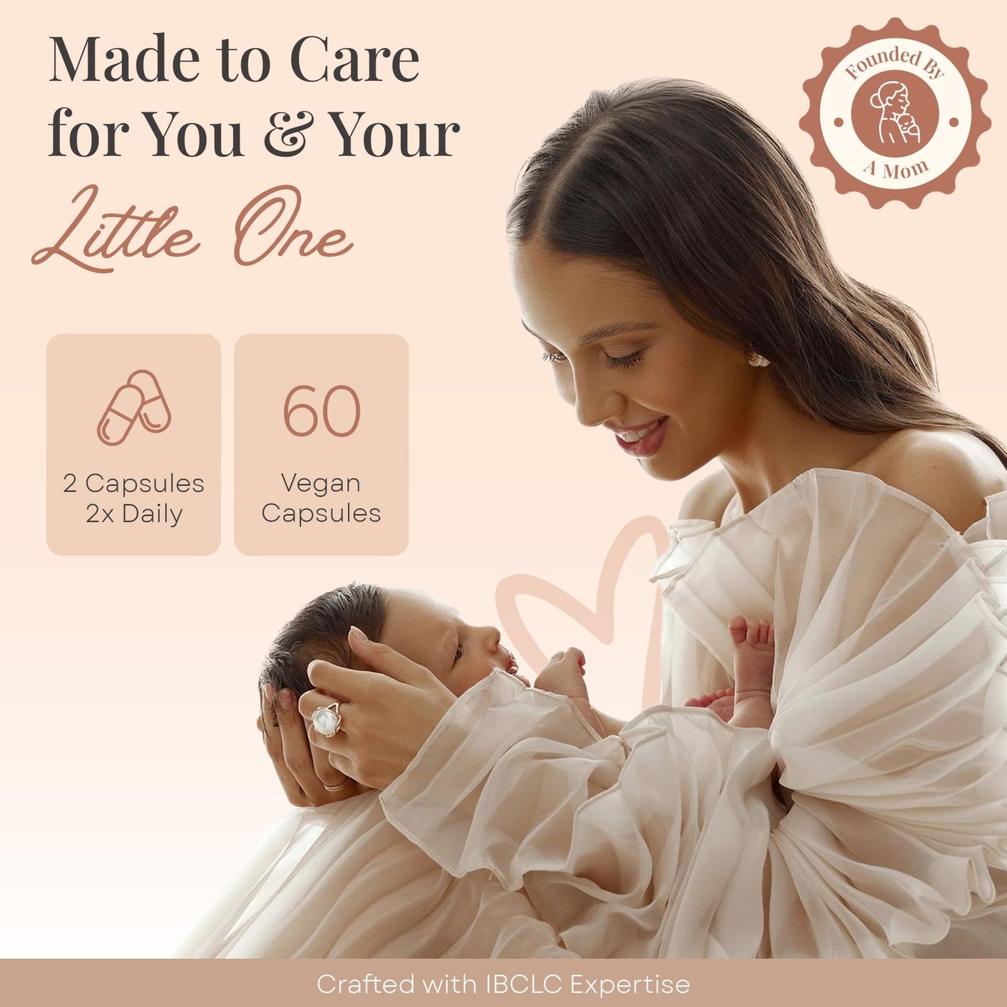 Close up of TenderMa Elevate lactation supplement cap