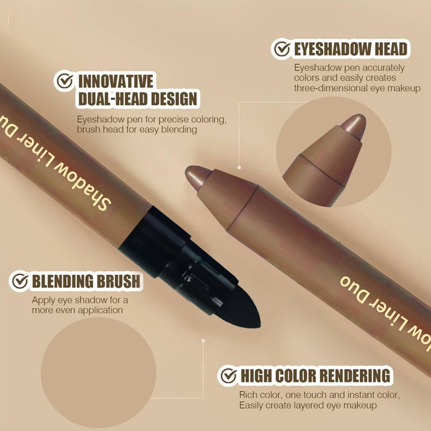 Waterproof test of MySite eyeshadow and eyeliner duo