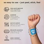 The Good Patch Nite Owl plant powered relaxation patches for kids back packaging details