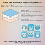 The Good Patch Nite Owl twelve count dual pouch package view