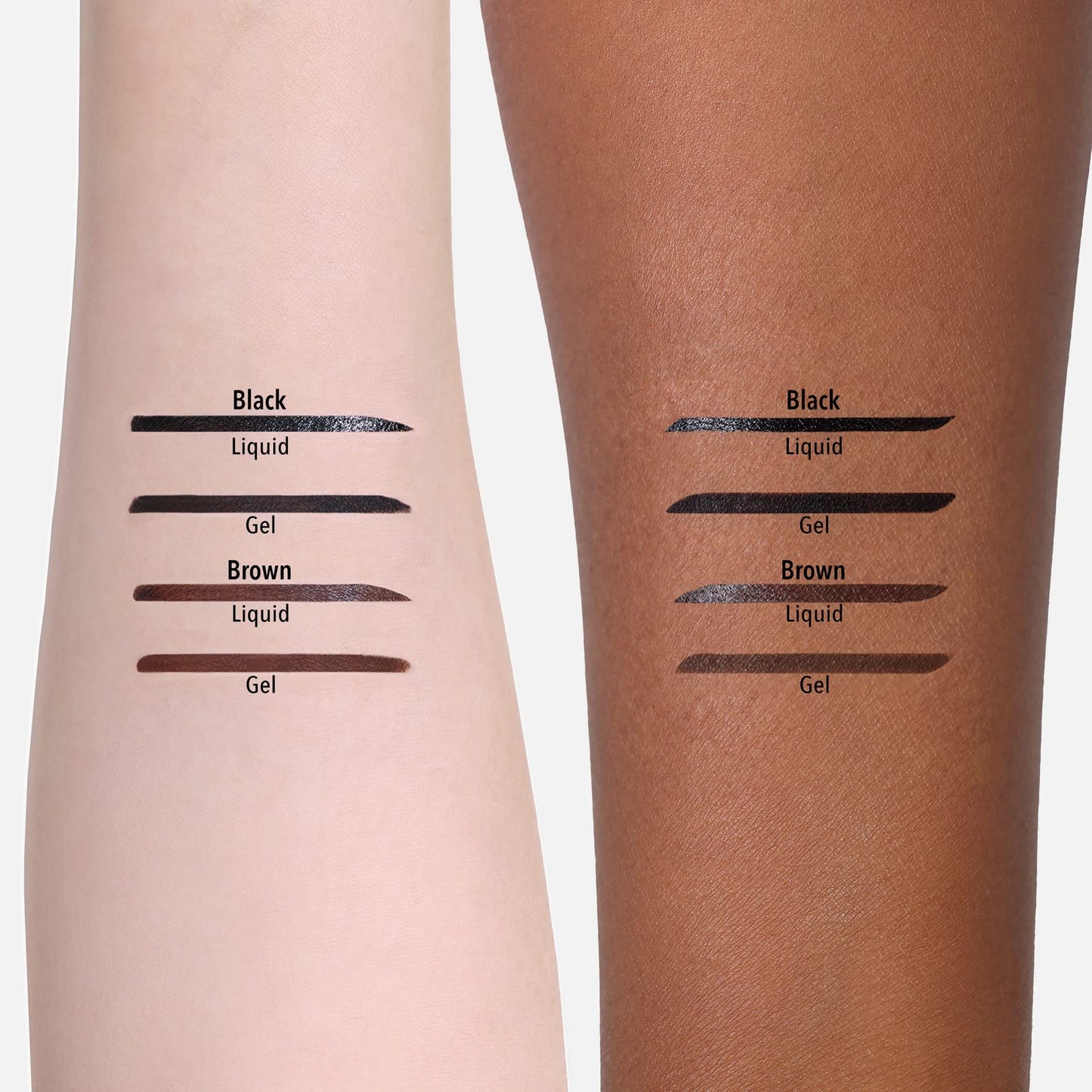 Authentic Moira beauty imported eye makeup liner brown
