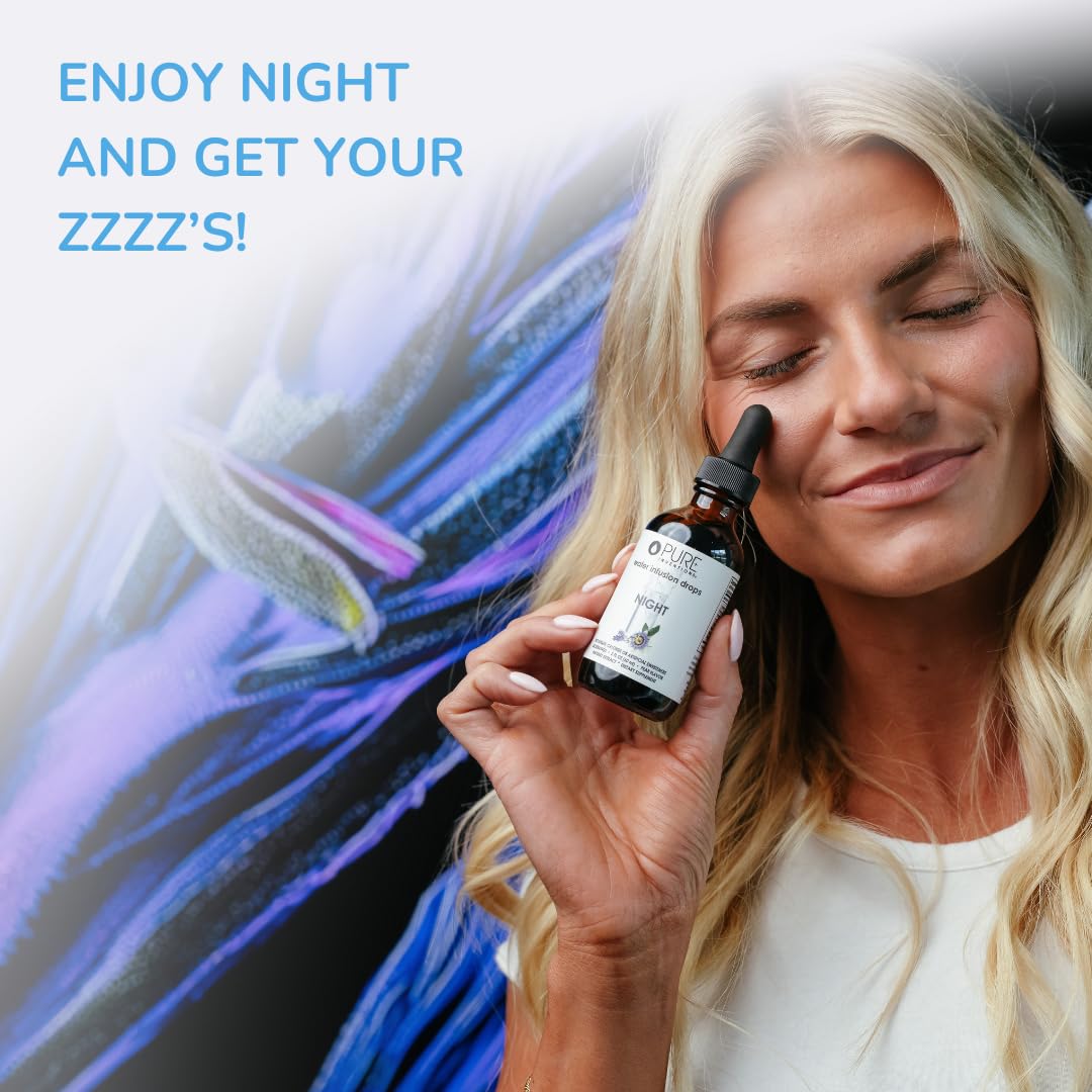 Pure Inventions luxury spa quality night time water enhancer details
