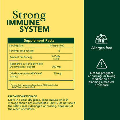 Side view of Vall Inmunolive liquid dietary supplement