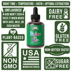 Peak Performance Kids Calm Liquid Drops premium imported wellness supplement product display