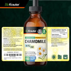 Full packaging layout of the imported Bio Krauter chamomile relaxation formula
