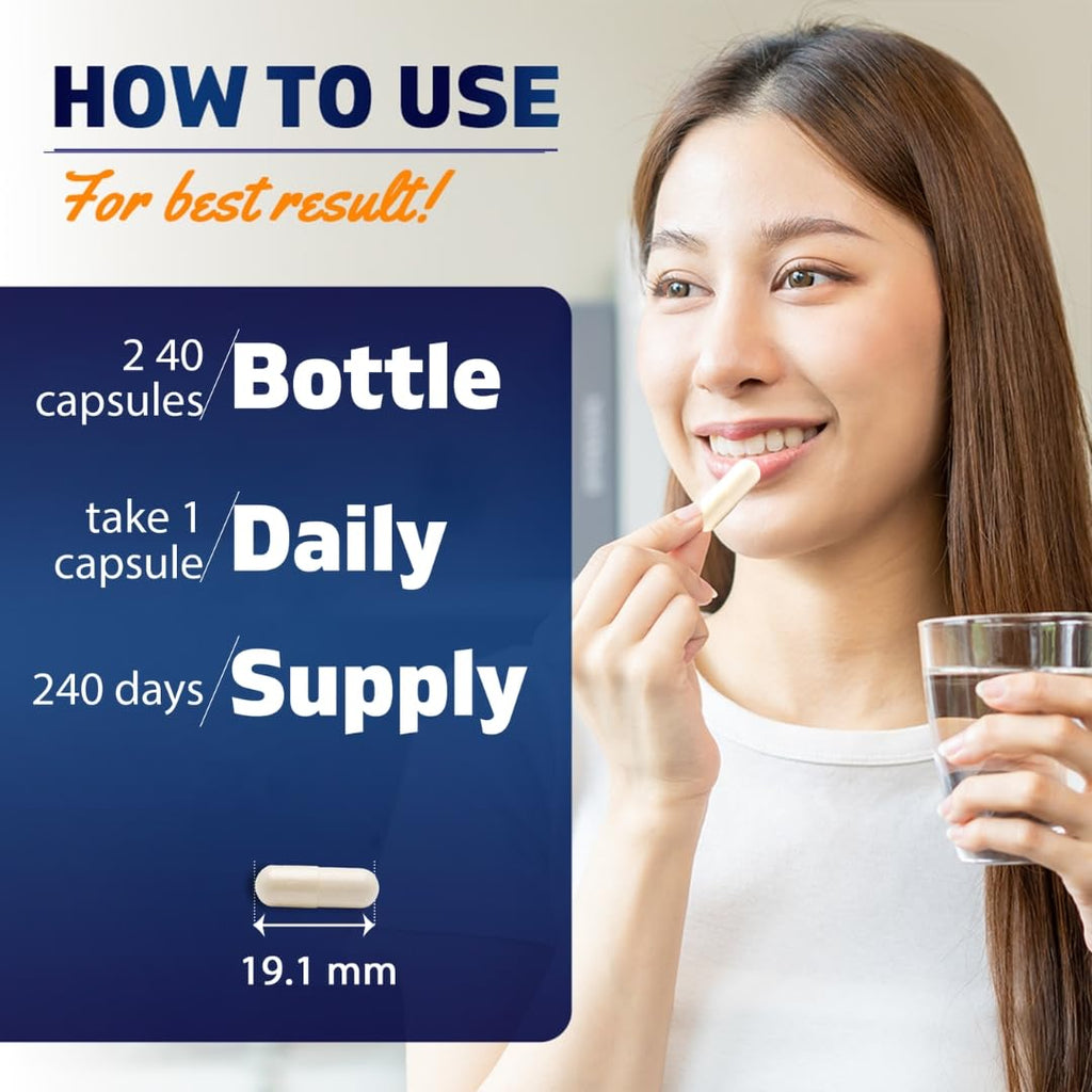 Authentic USA imported Vitamatic Chamomile veggie capsules ingredients and supplement facts
