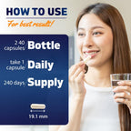 Authentic USA imported Vitamatic Chamomile veggie capsules ingredients and supplement facts
