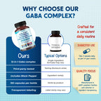 Side label view of PeakPury nutritional facts with non-GMO and gluten-free seals.
