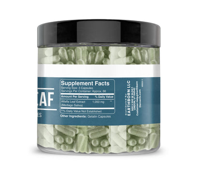 Earthborn Elements herbal supplement capsule bottle