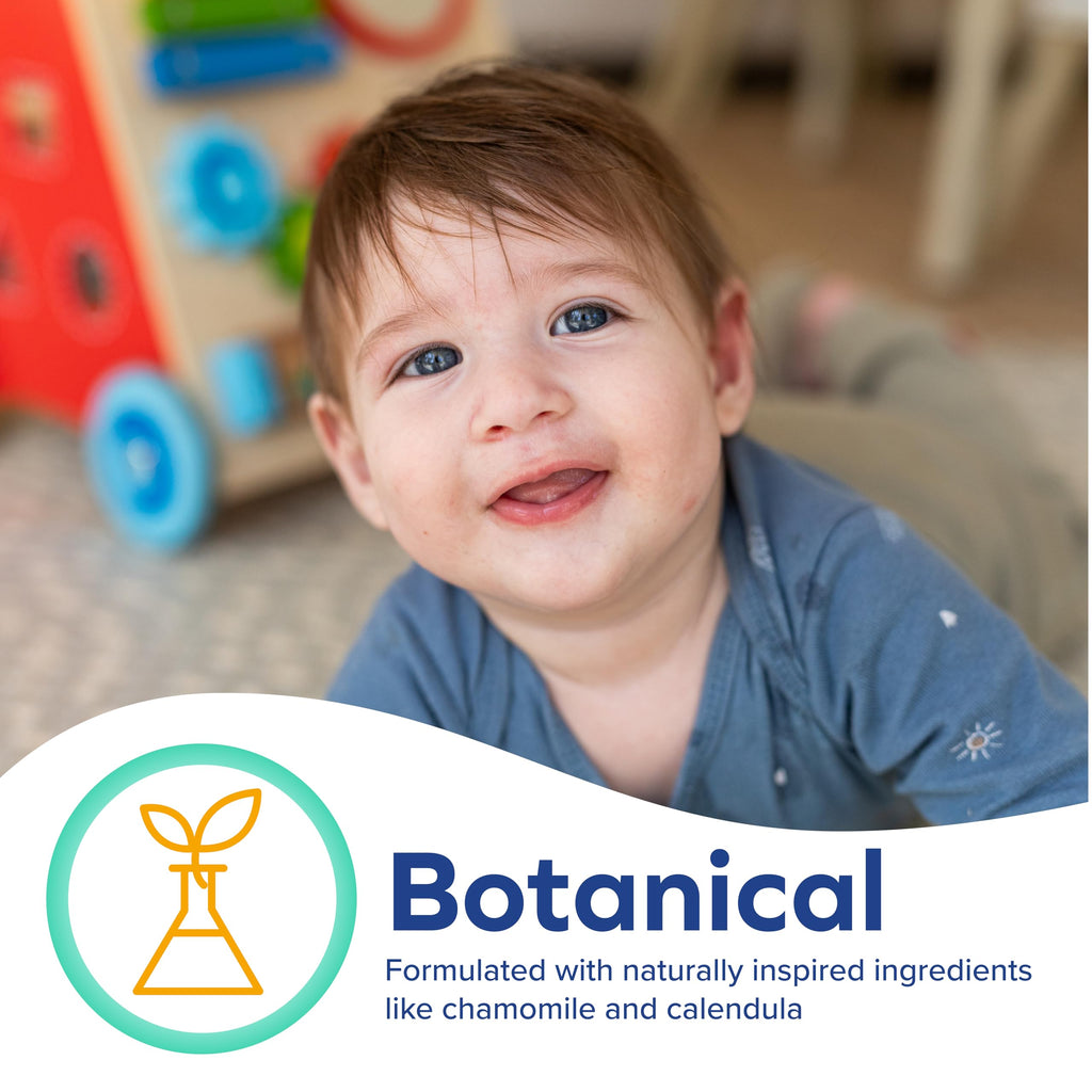 Dr. Talbot's infant calming supplement quick dissolve bottle layout