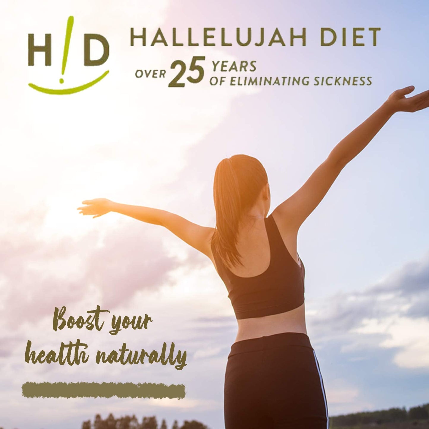 Hallelujah Diet BarleyMax nutritional information label