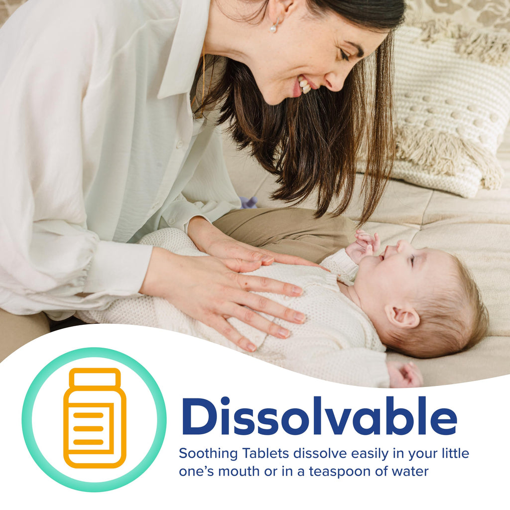 Dr. Talbot's natural botanical chamomile tablets for restless babies