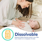 Dr. Talbot's natural botanical chamomile tablets for restless babies