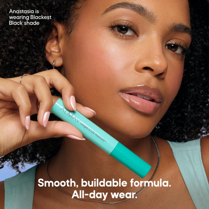 Almay flake free volumizing mascara texturized formula presentation