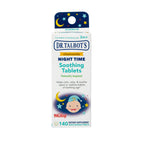 Dr. Talbot's belladonna free nighttime soothing tablets container side view