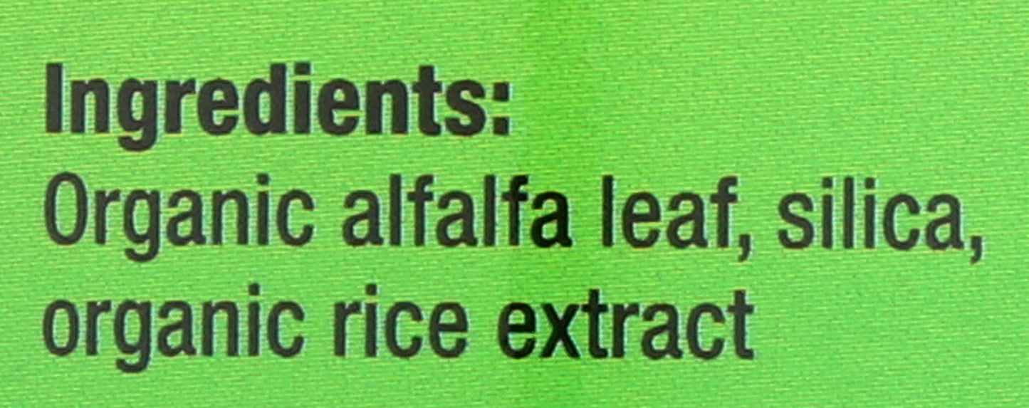 Pines International alfalfa tablets close up texture