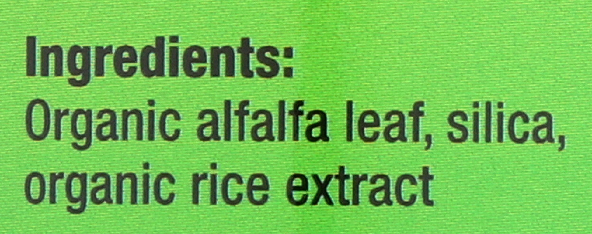 Pines International alfalfa tablets close up texture