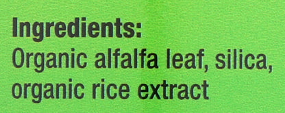 Pines International alfalfa tablets close up texture