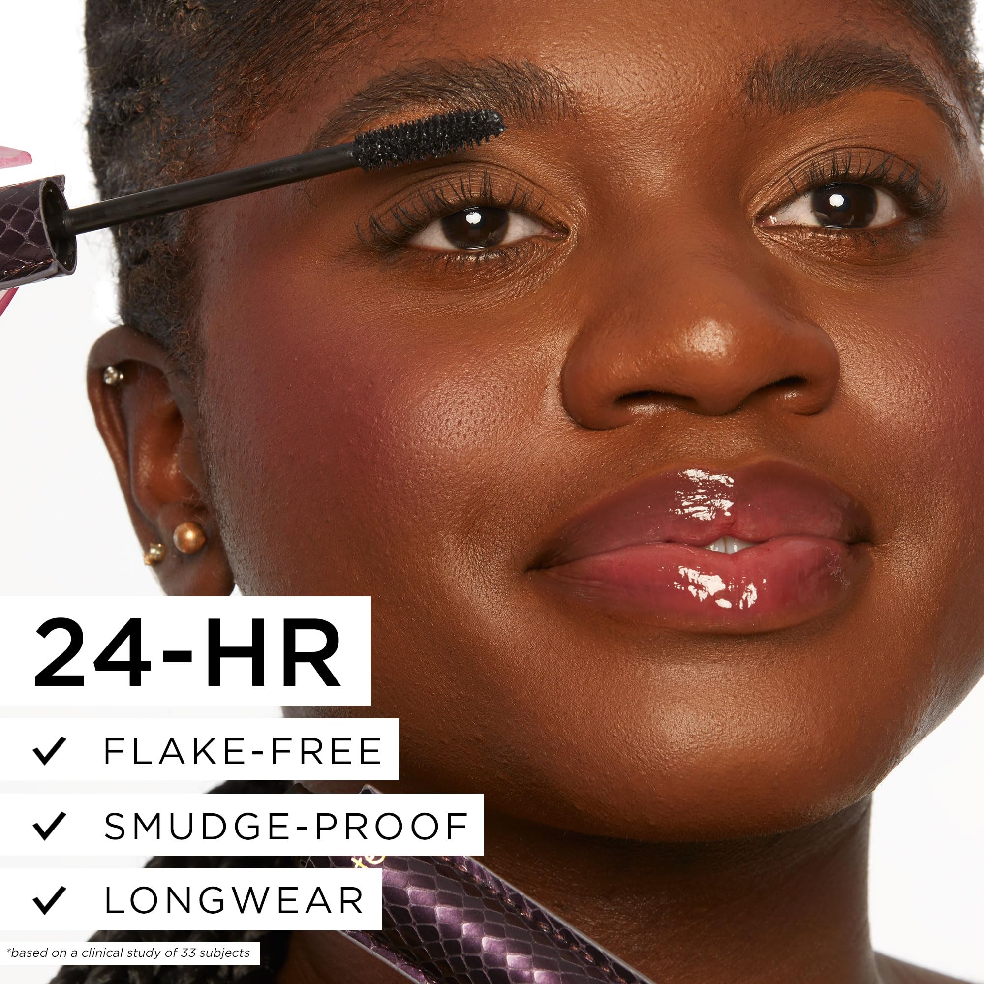 Authentic Tarte imported cosmetics outer packaging and ingredient details.