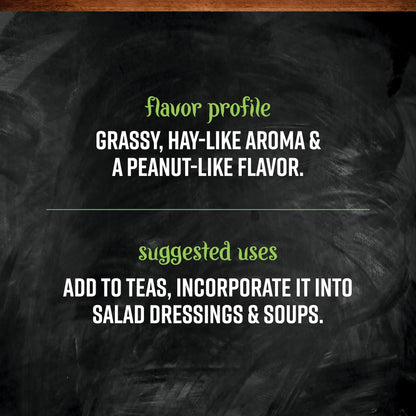 Nutritional label of Frontier Co-op Alfalfa Leaf Supplement