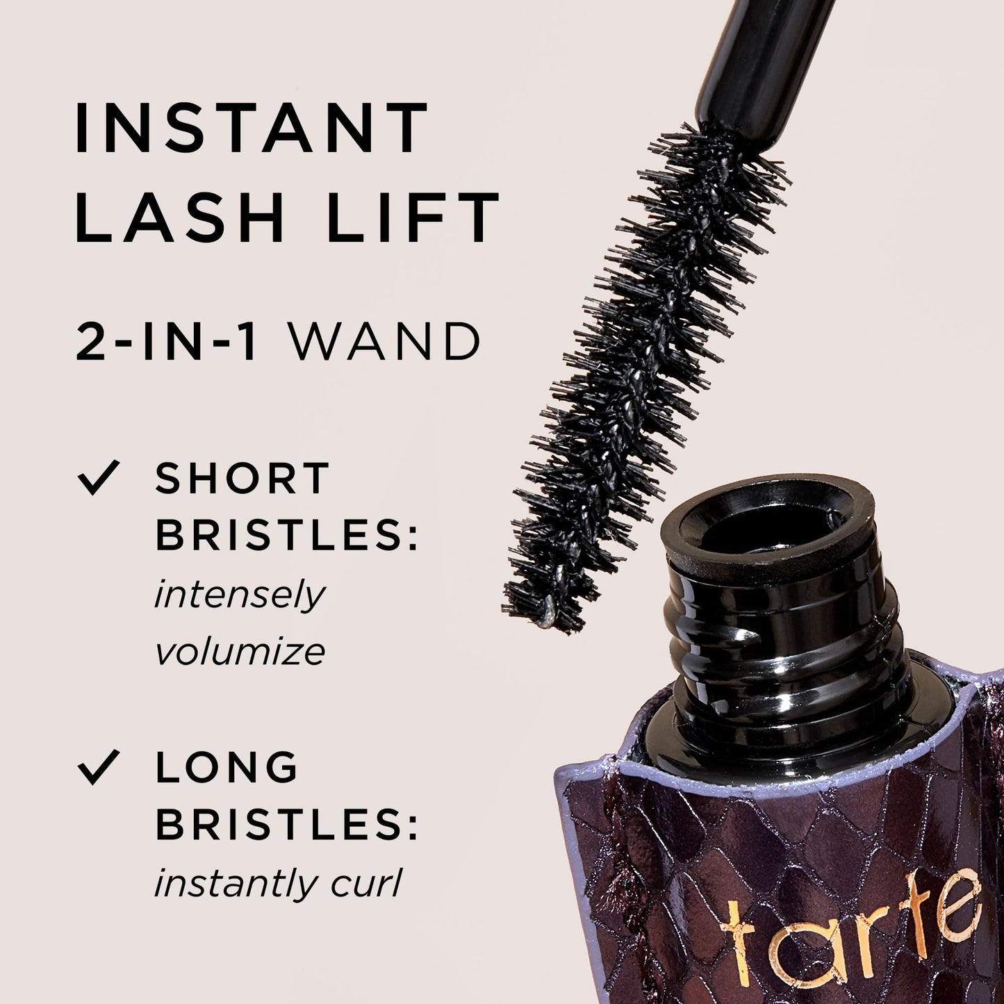 Tarte 7 milliliters luxury eye makeup collection product shot.