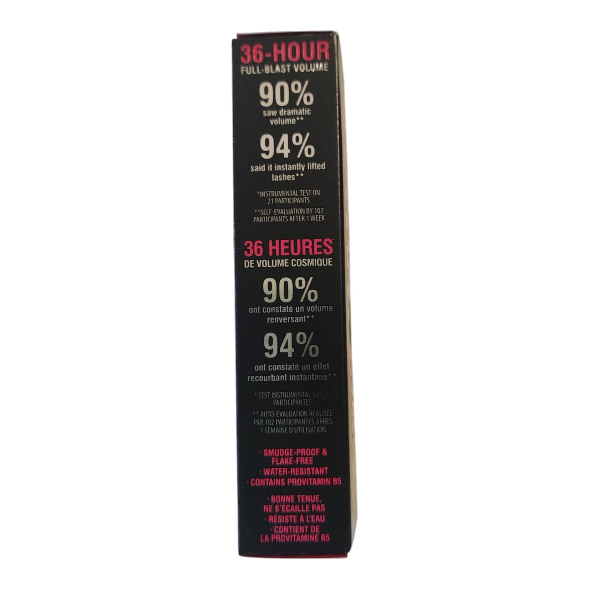 Benefit Cosmetics 36 Hour Full Blast Volumizing Mascara tube and wand