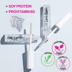 Wet N Wild clear brow gel wand applicator close up