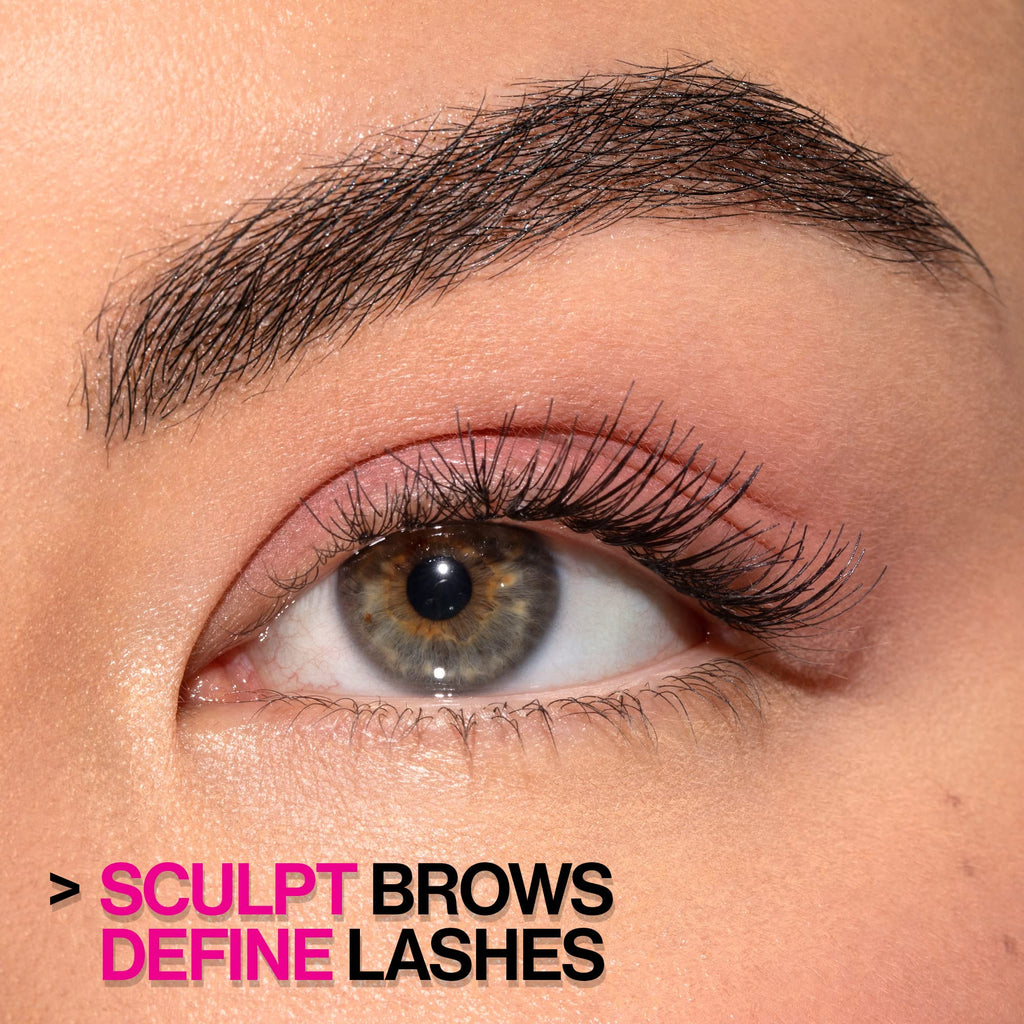 Wet N Wild lash mascara showing curved brush bristles