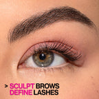 Wet N Wild lash mascara showing curved brush bristles