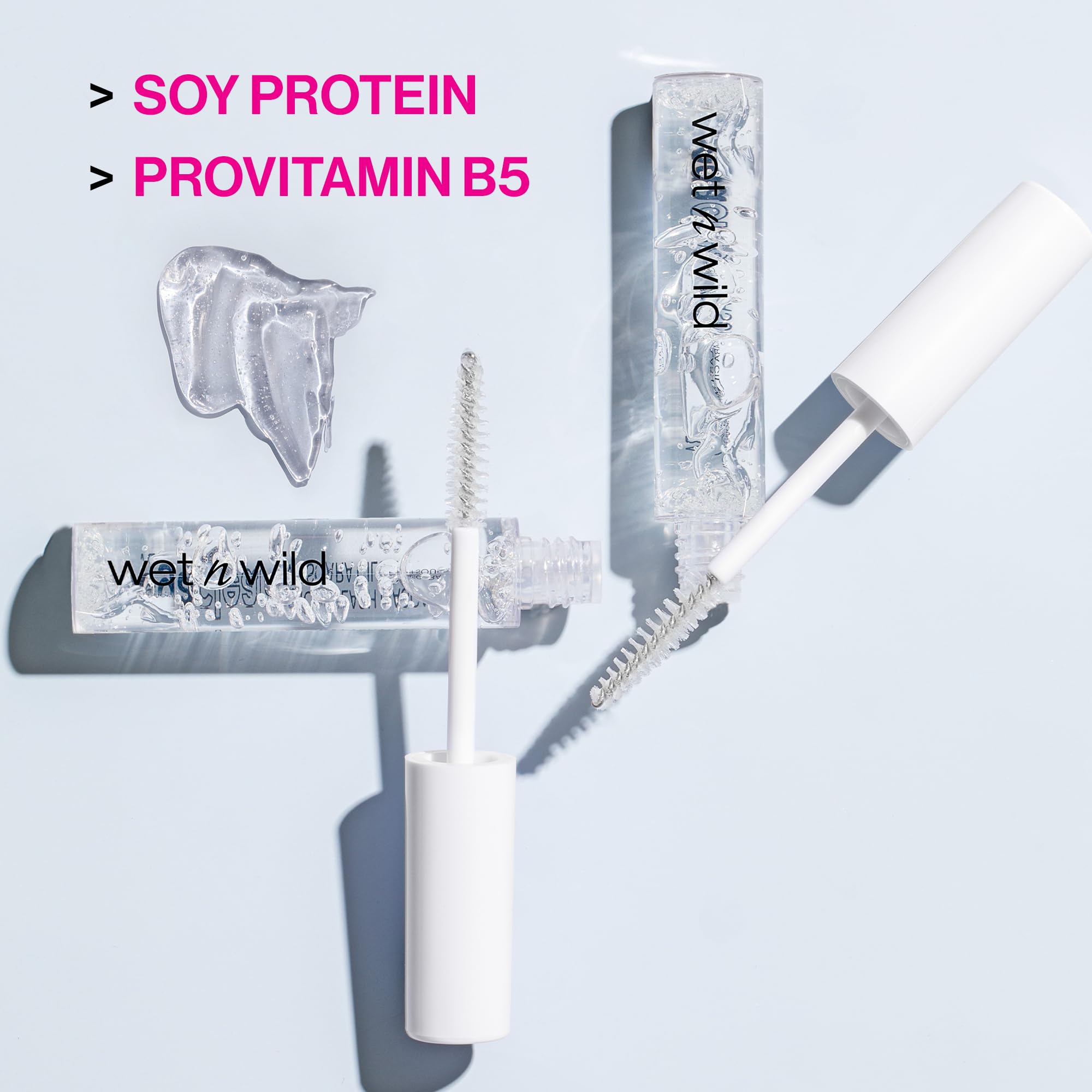 Cruelty free and vegan transparent mascara for natural lash lifting