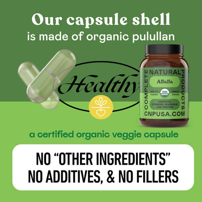 Complete Natural Products botanical supplement side profile