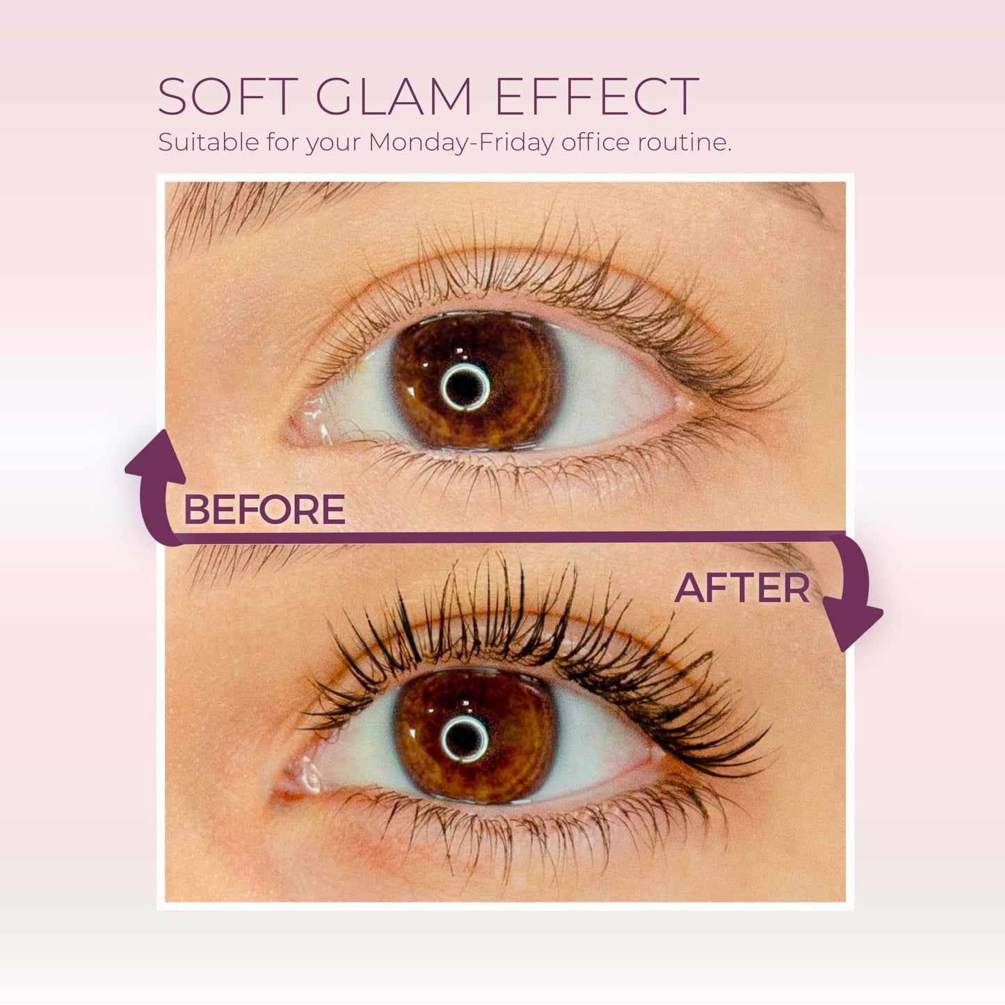 Blinc volumizing mascara packaging showcasing the precise application brush close up