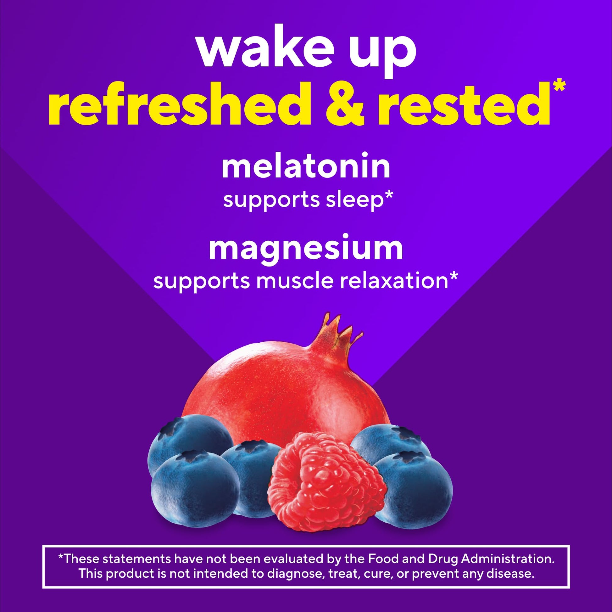 Authentic USA imported Vitafusion sleep gummies for adults