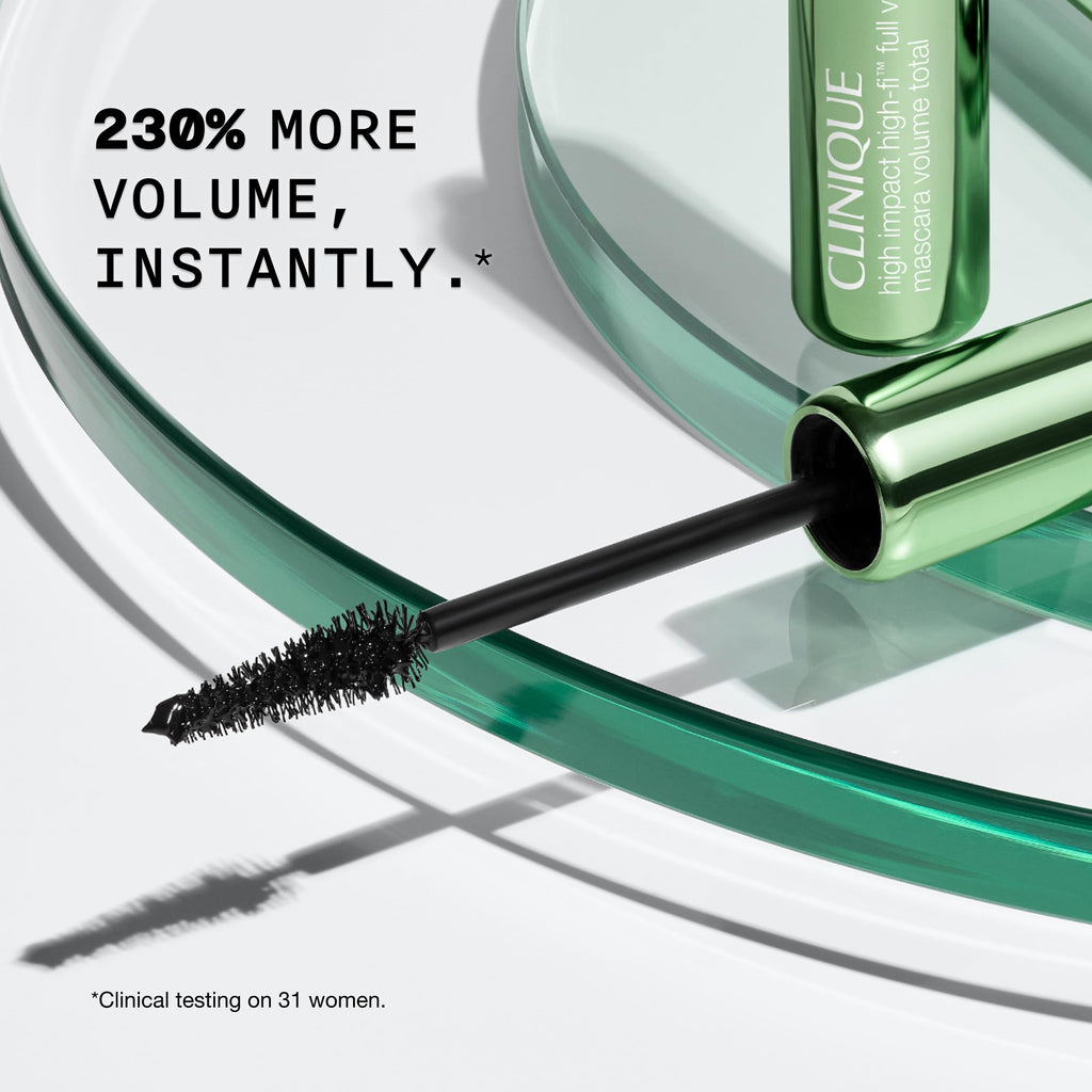 Clinique High Impact High-Fi Full Volume Mascara lifestyle application shot